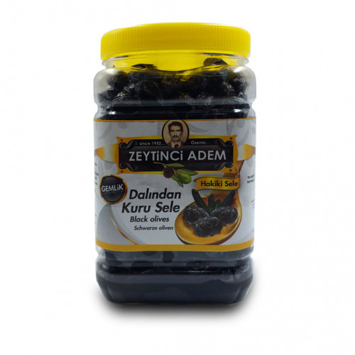 Hakiki Sele Siyah Zeytin 1kg